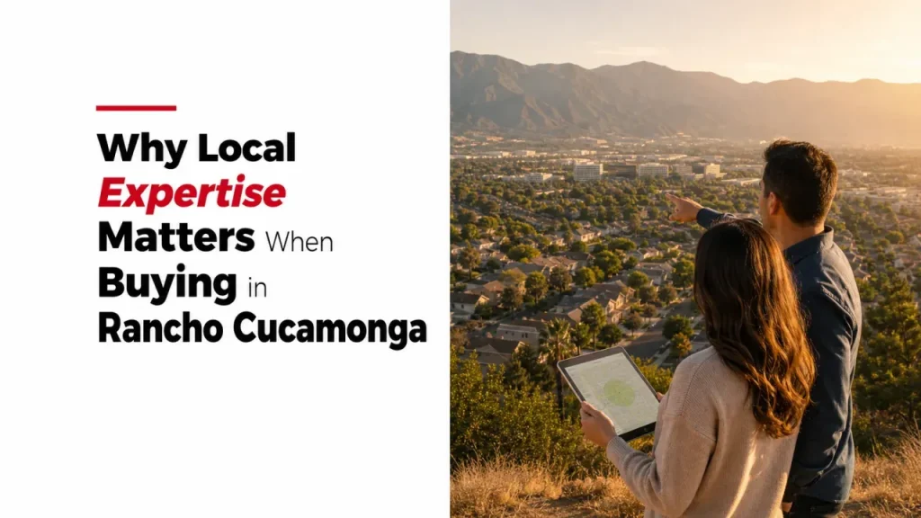 Why Local Expertise Matters When Buying in Rancho Cucamonga