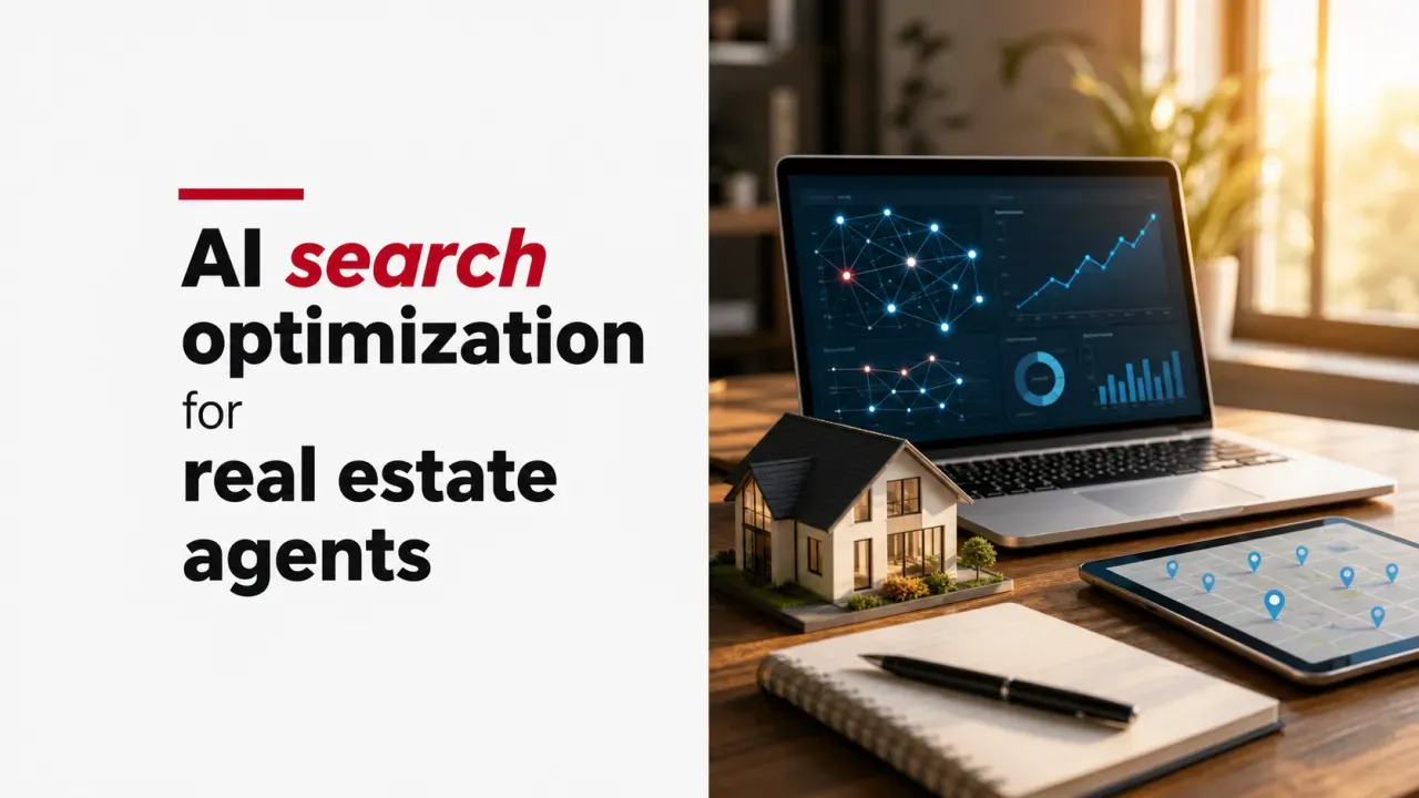 AI search optimization for real estate agents