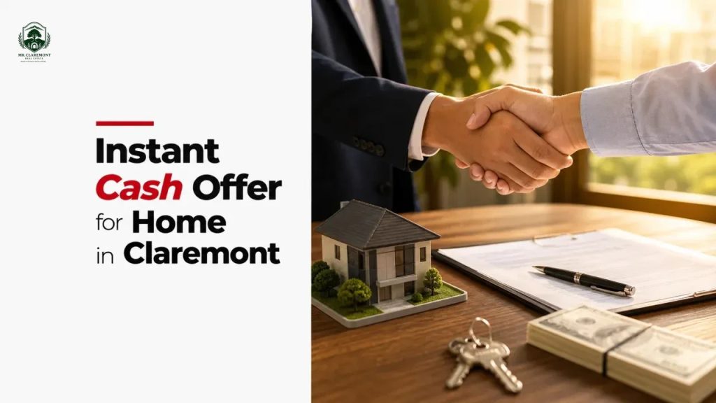Instant Cash Offer for Home in Claremont