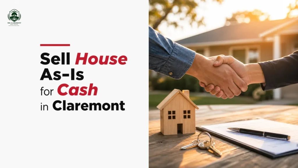 Sell House As-Is for Cash in Claremont