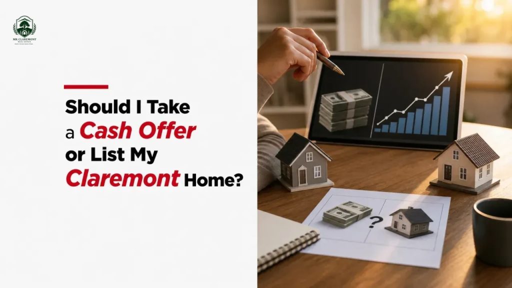 Should I Take a Cash Offer or List My Claremont Home?