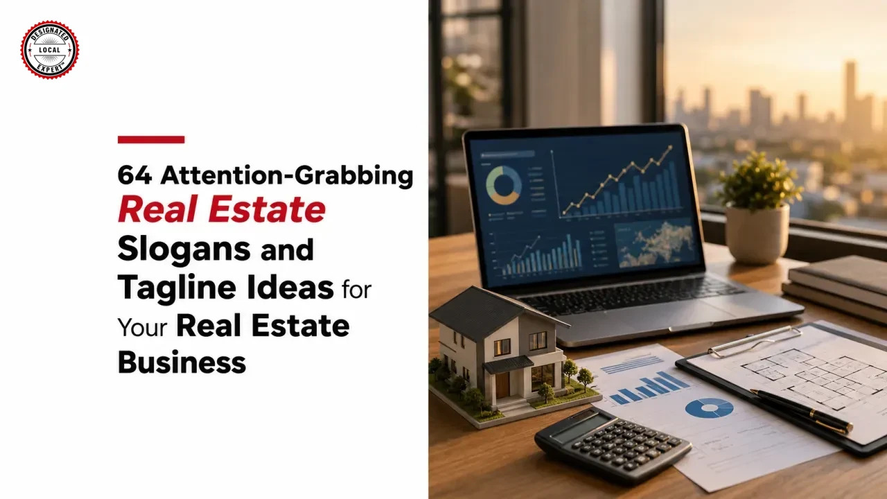 64 Attention-Grabbing Real Estate Slogans and Tagline Ideas for Your Real Estate Business