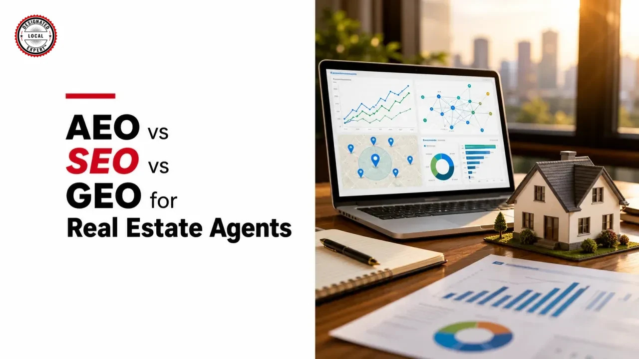AEO vs SEO vs GEO for Real Estate Agents