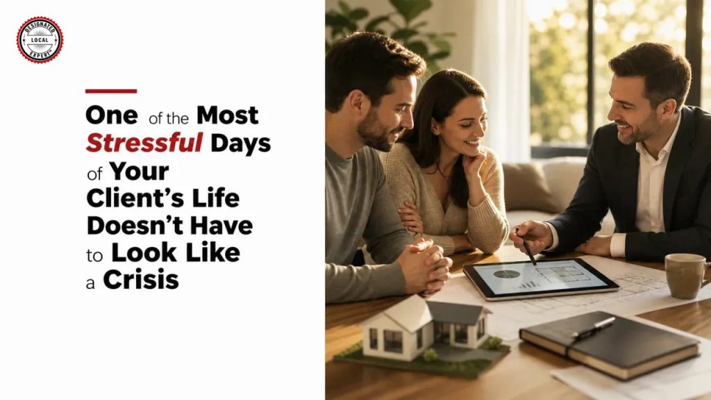 One of the Most Stressful Days of Your Client’s Life Doesn’t Have to Look Like a Crisis