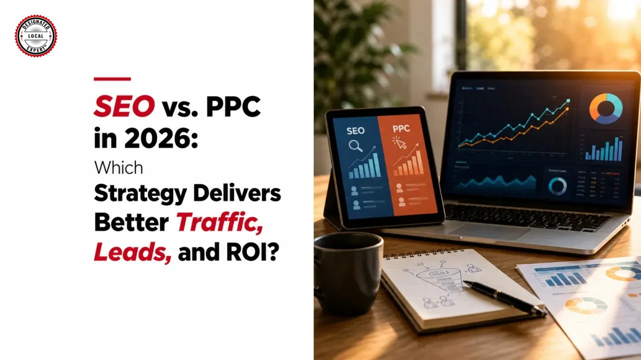 SEO vs. PPC in 2026: Which Strategy Delivers Better Traffic, Leads, and ROI?