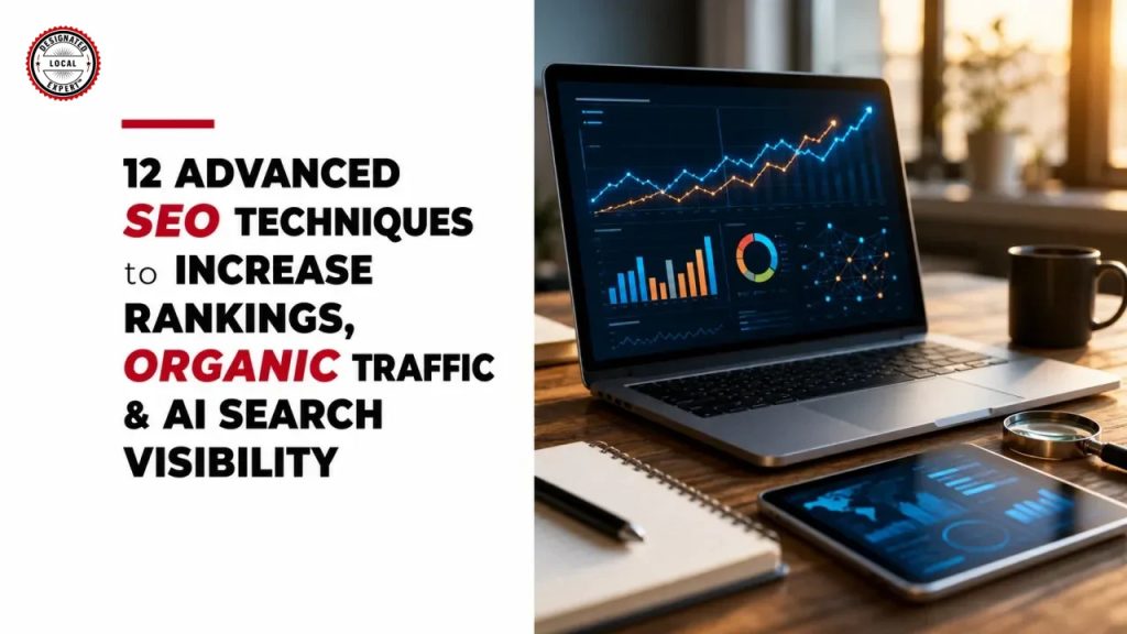 12 Advanced SEO Techniques to Increase Rankings, Organic Traffic & AI Search Visibility