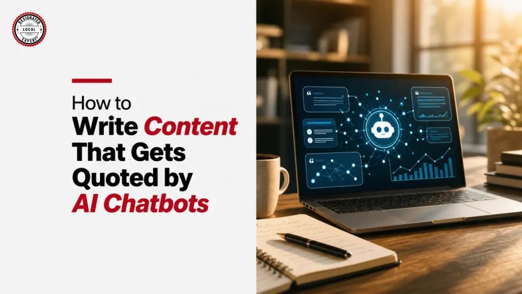How to Write Content That Gets Quoted by AI Chatbots