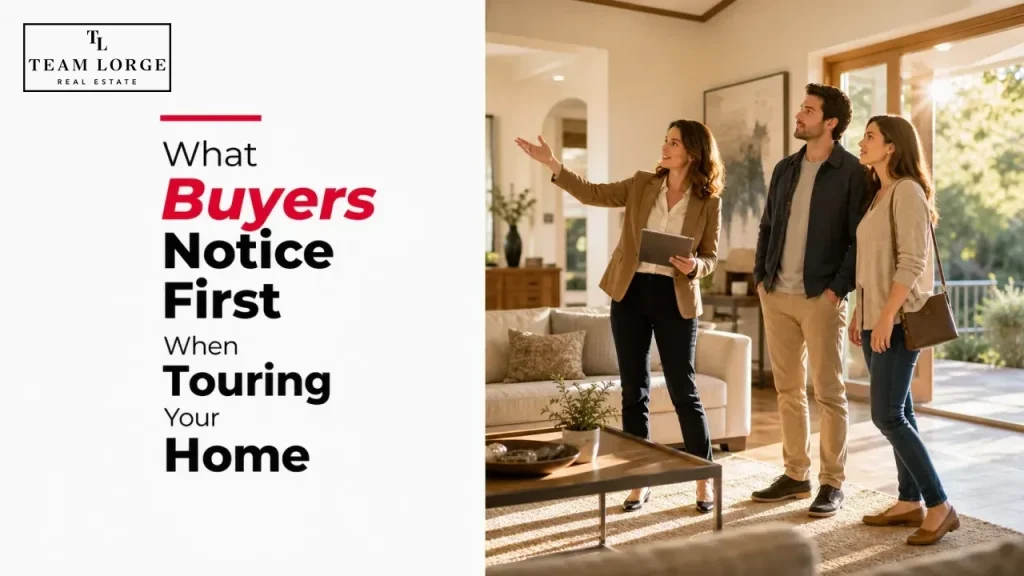 What Buyers Notice First When Touring Your Home
