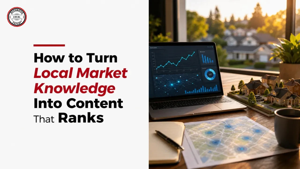 How to Turn Local Market Knowledge Into Content That Ranks