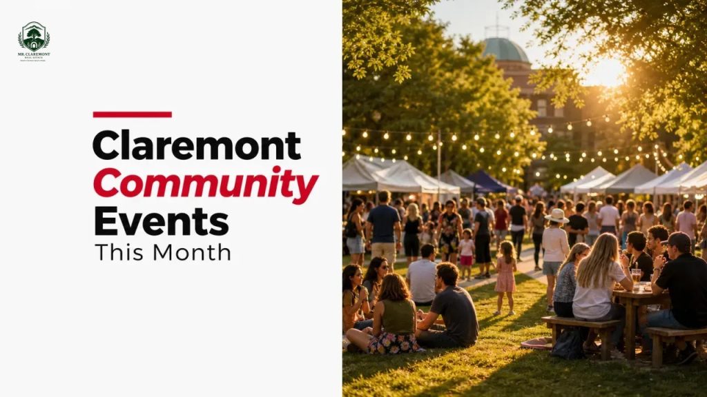 Claremont Community Events This Month