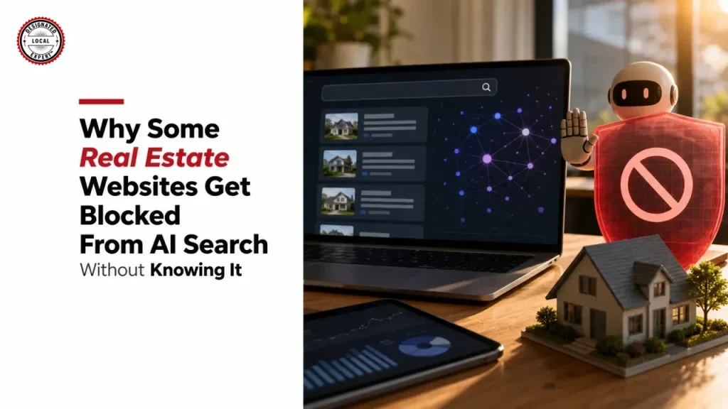 Why Some Real Estate Websites Get Blocked From AI Search Without Knowing It