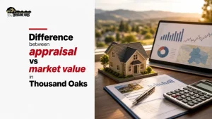 Difference between appraisal vs market value in Thousand Oaks