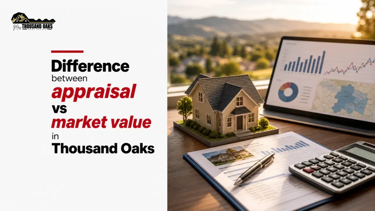 Difference between appraisal vs market value in Thousand Oaks