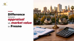 Difference between appraisal vs market value in Fresno