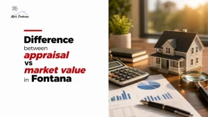 Difference between appraisal vs market value in Fontana