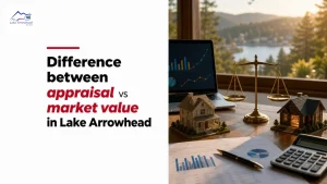 Difference between appraisal vs market value in Lake Arrowhead