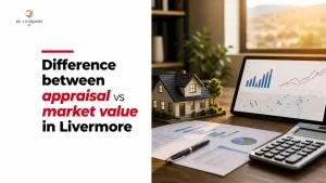 Difference between appraisal vs market value in Livermore