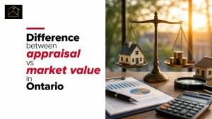 Difference between appraisal vs market value in Ontario