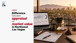 Difference between appraisal vs market value in Northwest Las Vegas