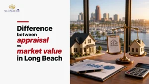 Difference between appraisal vs market value in Long Beach