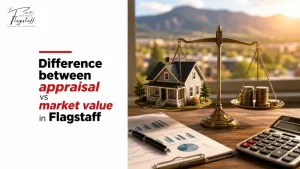 Difference between appraisal vs market value in Flagstaff
