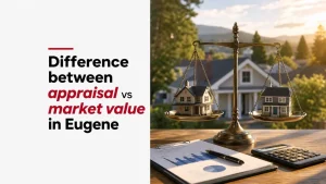 Difference between appraisal vs market value in Eugene