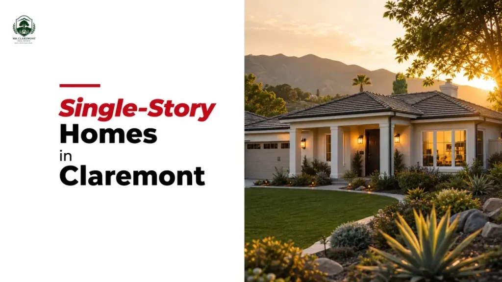 Single-Story Homes in Claremont