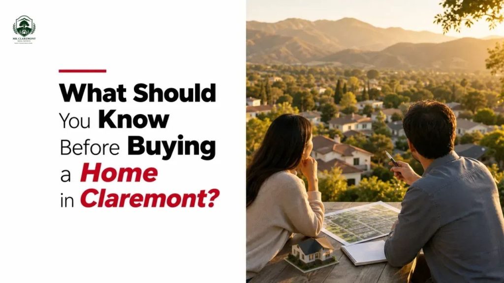 What Should You Know Before Buying a Home in Claremont?