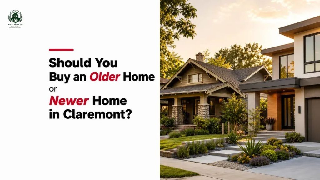 Should You Buy an Older Home or Newer Home in Claremont?