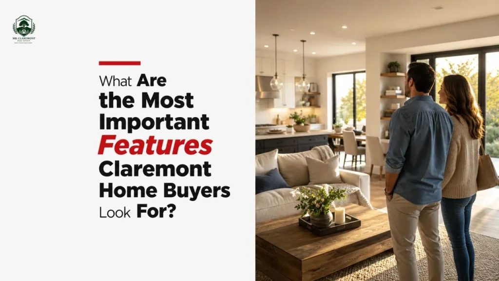 What Are the Most Important Features Claremont Home Buyers Look For?