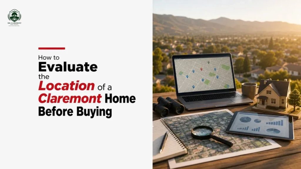 How to Evaluate the Location of a Claremont Home Before Buying