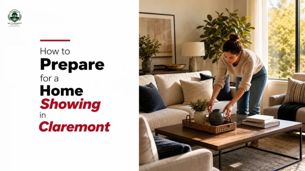 How to Prepare for a Home Showing in Claremont