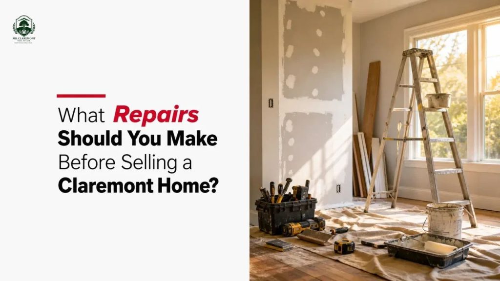 What Repairs Should You Make Before Selling a Claremont Home?