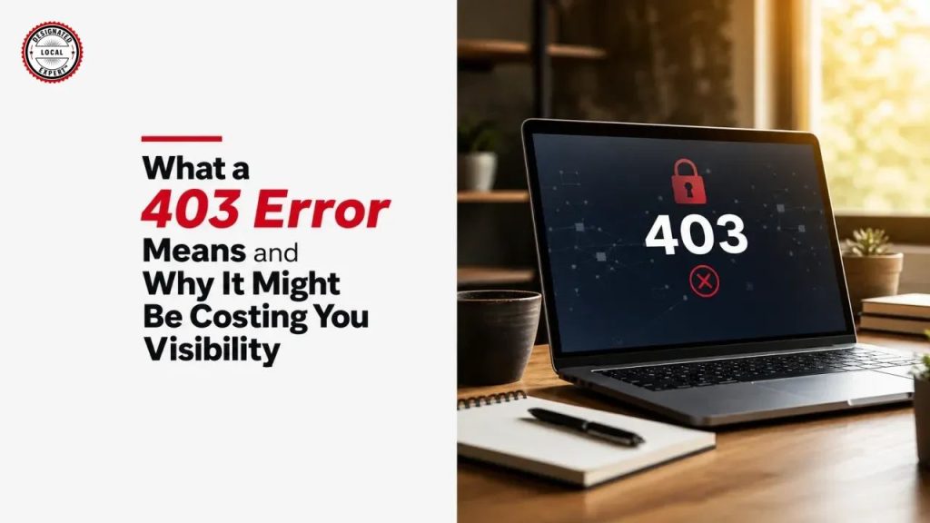 What a 403 Error Means and Why It Might Be Costing You Visibility