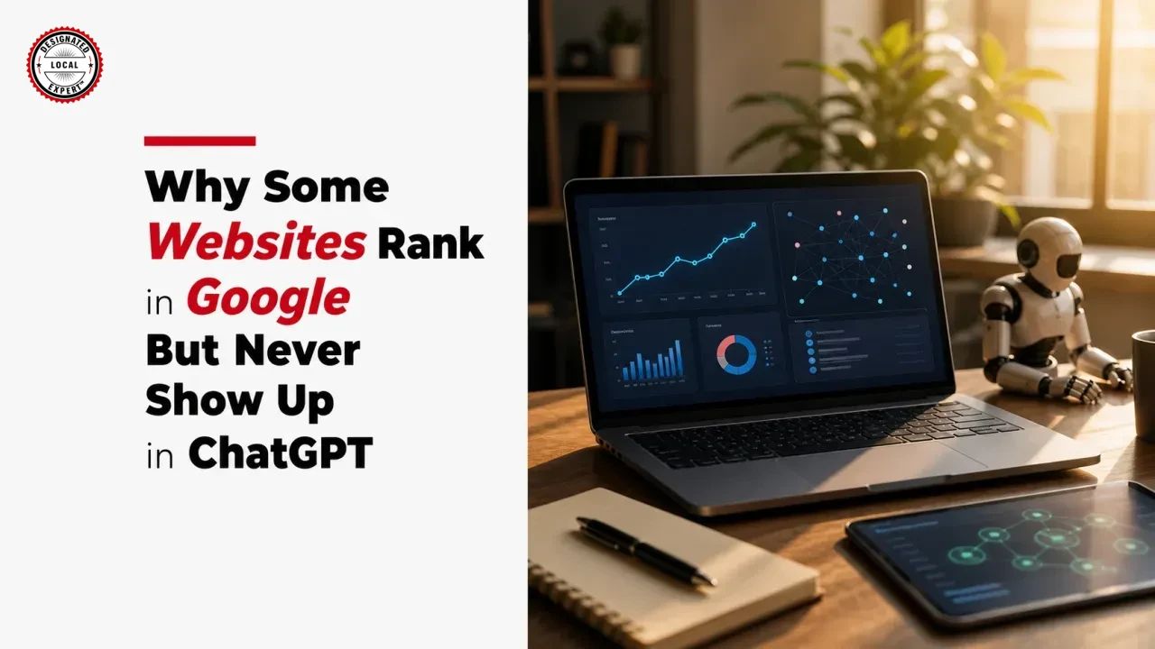 Why Some Websites Rank in Google But Never Show Up in ChatGPT