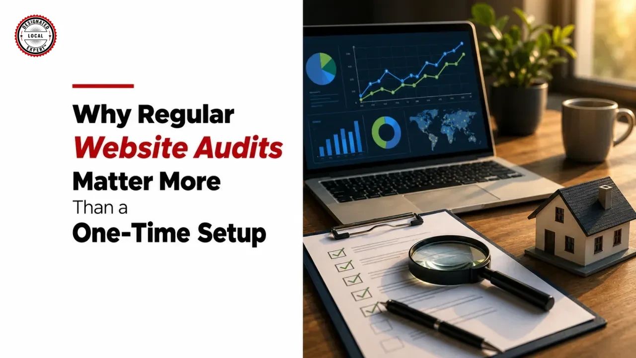 Why Regular Website Audits Matter More Than a One-Time Setup