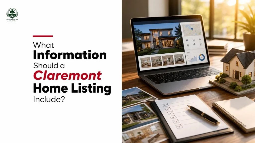 What Information Should a Claremont Home Listing Include?