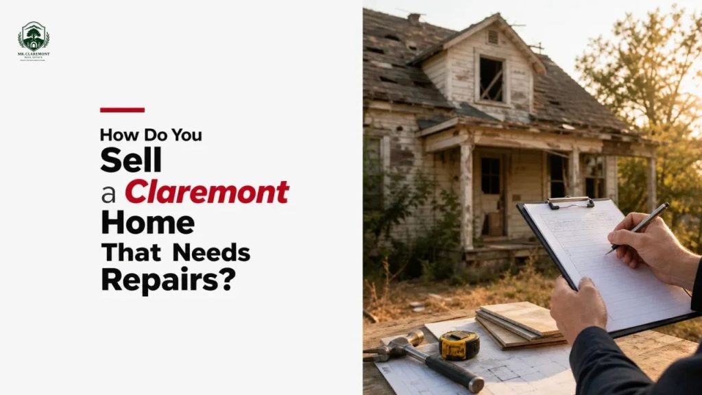 How Do You Sell a Claremont Home That Needs Repairs?