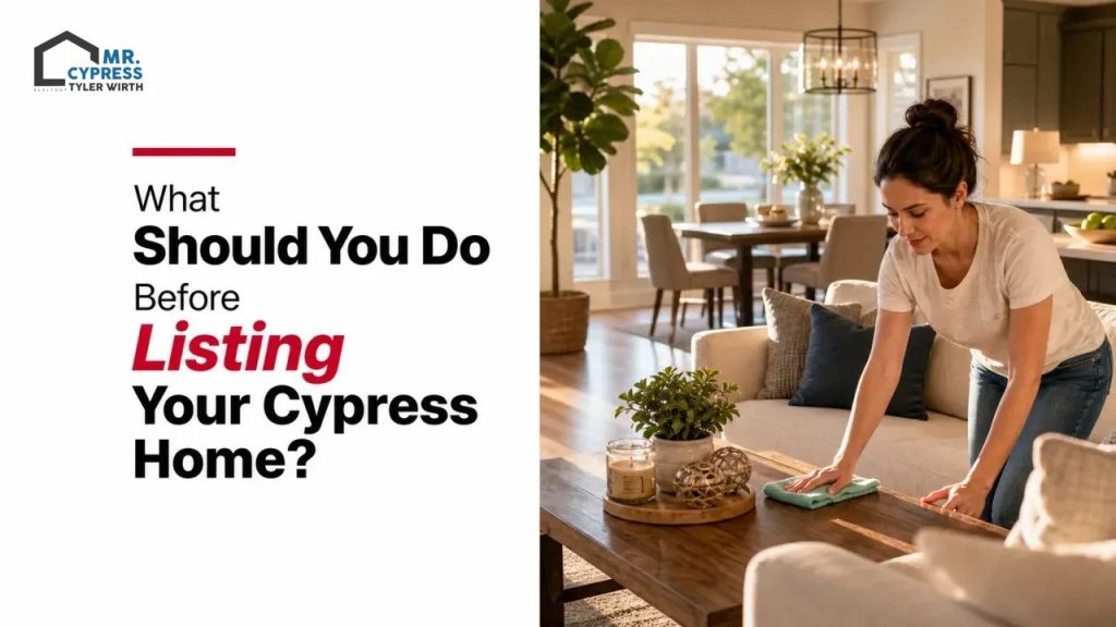 What Should You Do Before Listing Your Cypress Home?