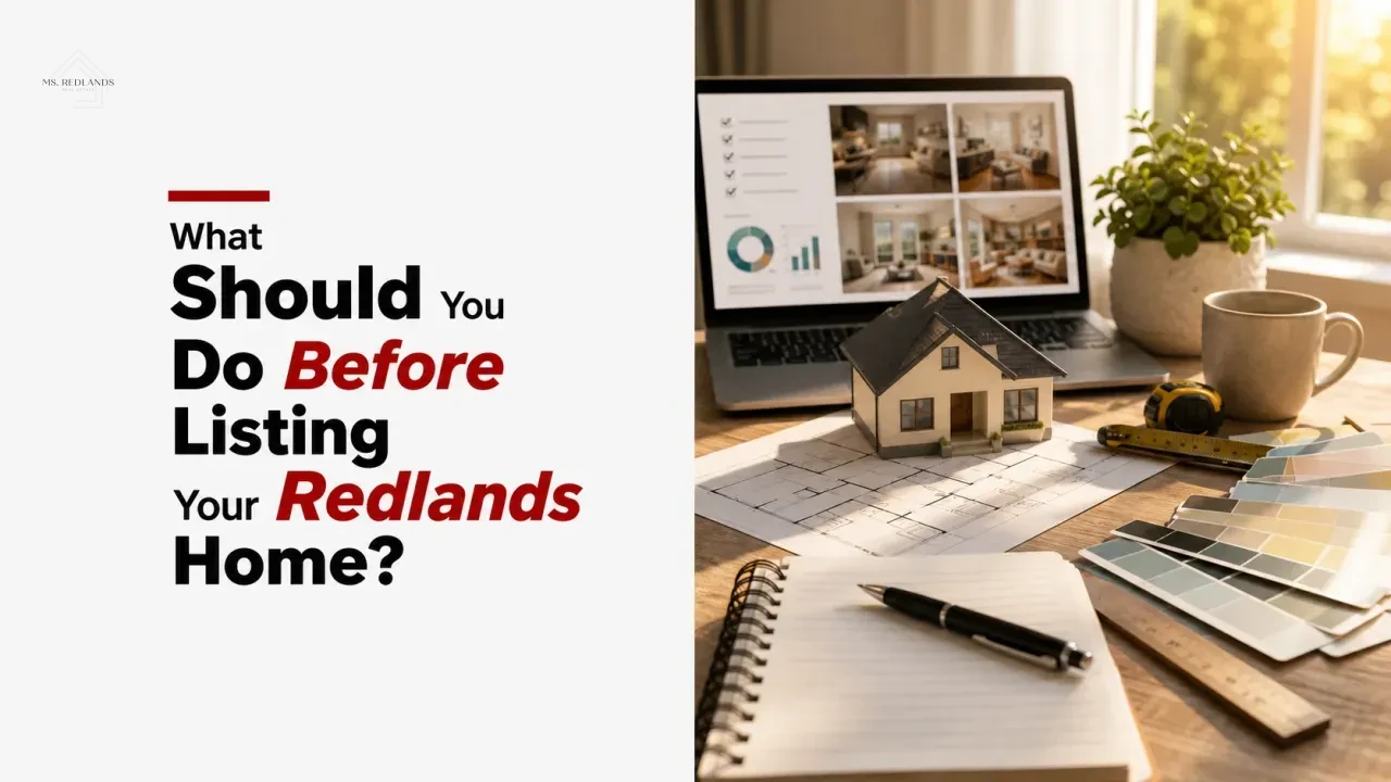 What Should You Do Before Listing Your Redlands Home?