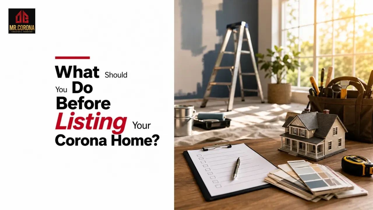 What Should You Do Before Listing Your Corona Home?