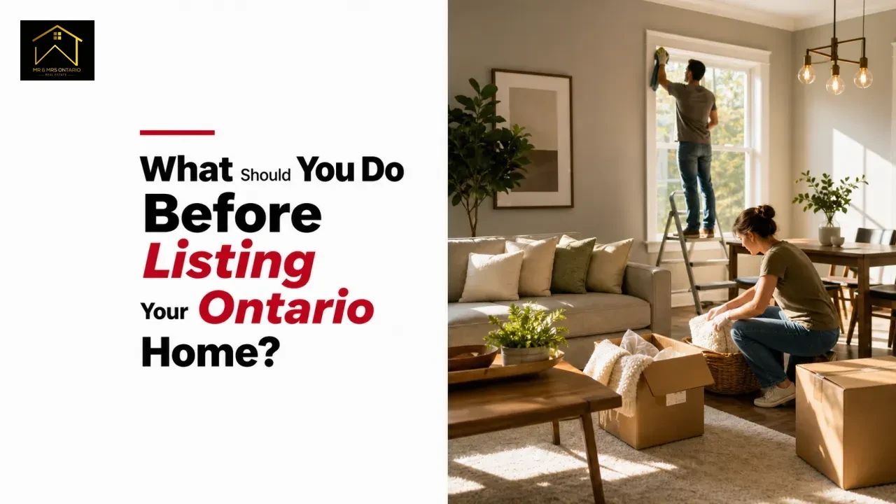 What Should You Do Before Listing Your Ontario Home?