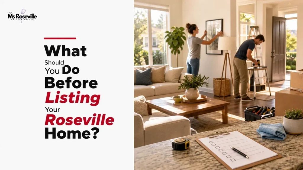 What Should You Do Before Listing Your Roseville Home?