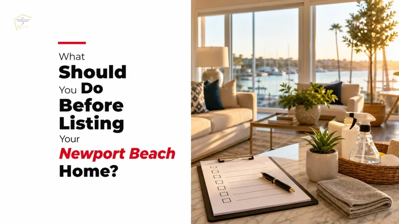 What Should You Do Before Listing Your Newport Beach Home?