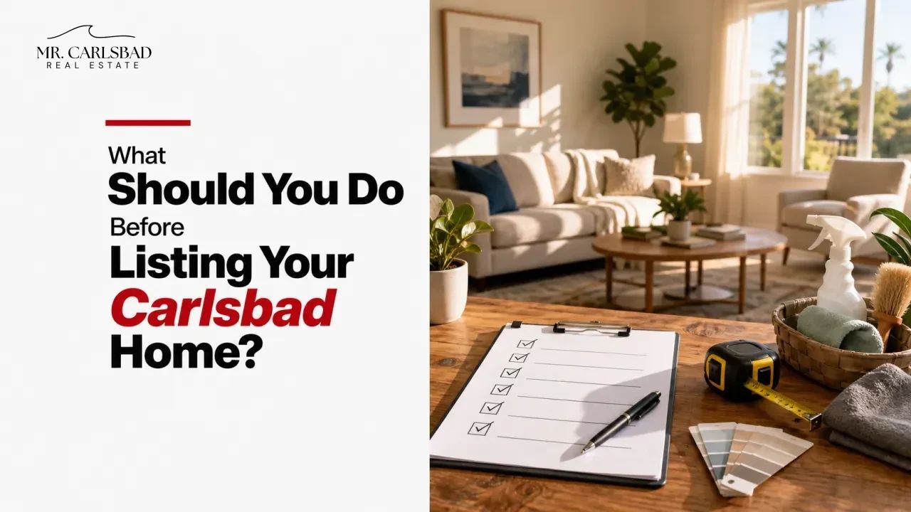 What Should You Do Before Listing Your Carlsbad Home?