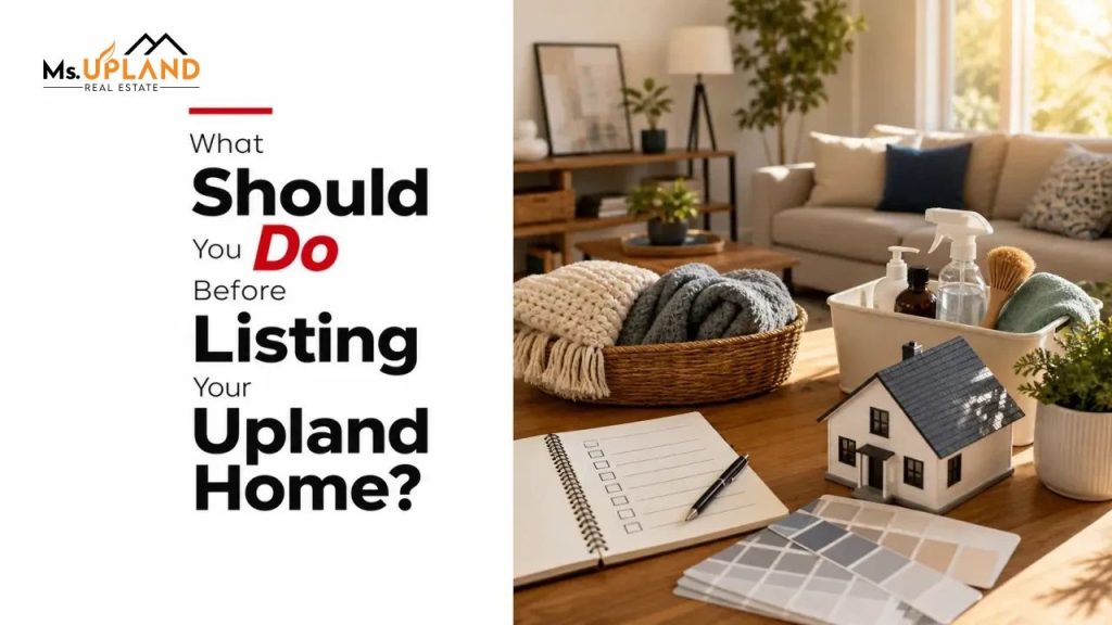 What Should You Do Before Listing Your Upland Home?
