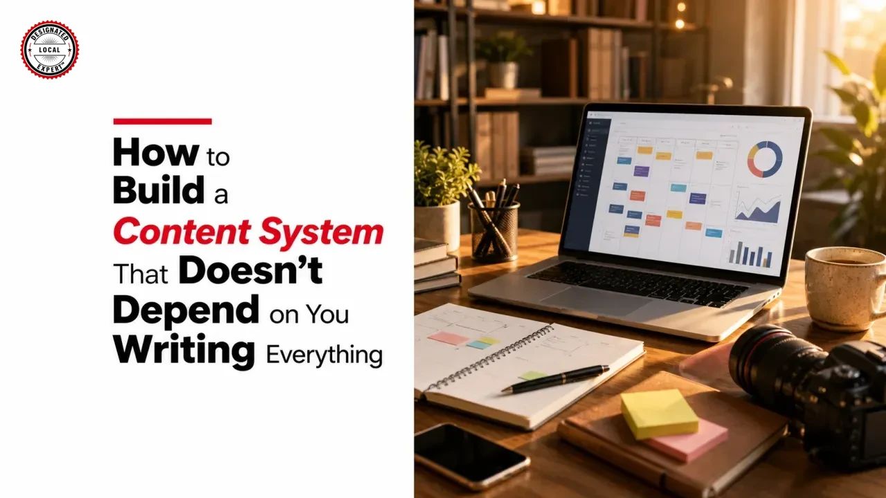 How to Build a Content System That Doesn't Depend on You Writing Everything