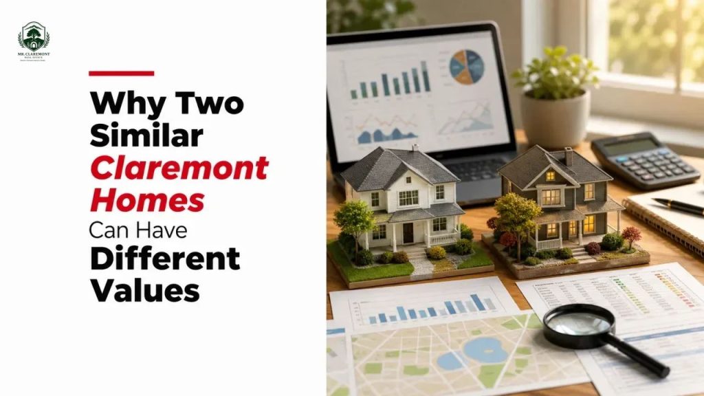 Why Two Similar Claremont Homes Can Have Different Values