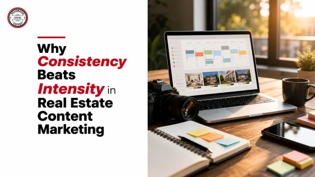 Why Consistency Beats Intensity in Real Estate Content Marketing