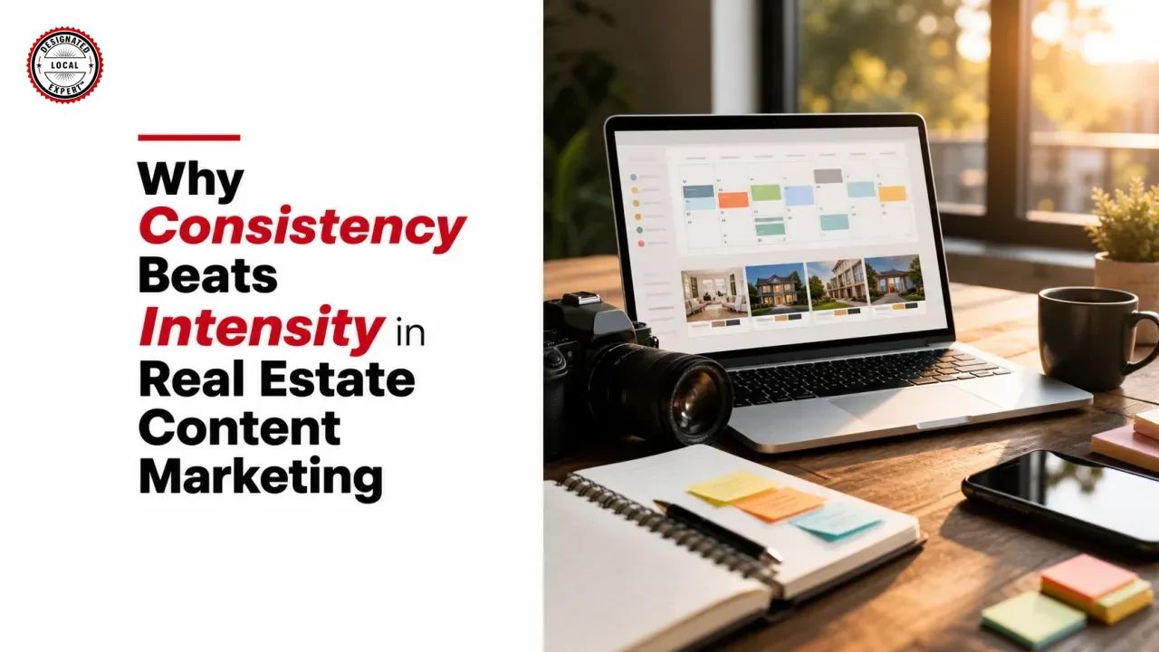 Why Consistency Beats Intensity in Real Estate Content Marketing